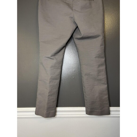 Ann Taylor Pants Womens 6P Gray Signature Straight Leg Stretch Dress Work - Picture 7 of 10